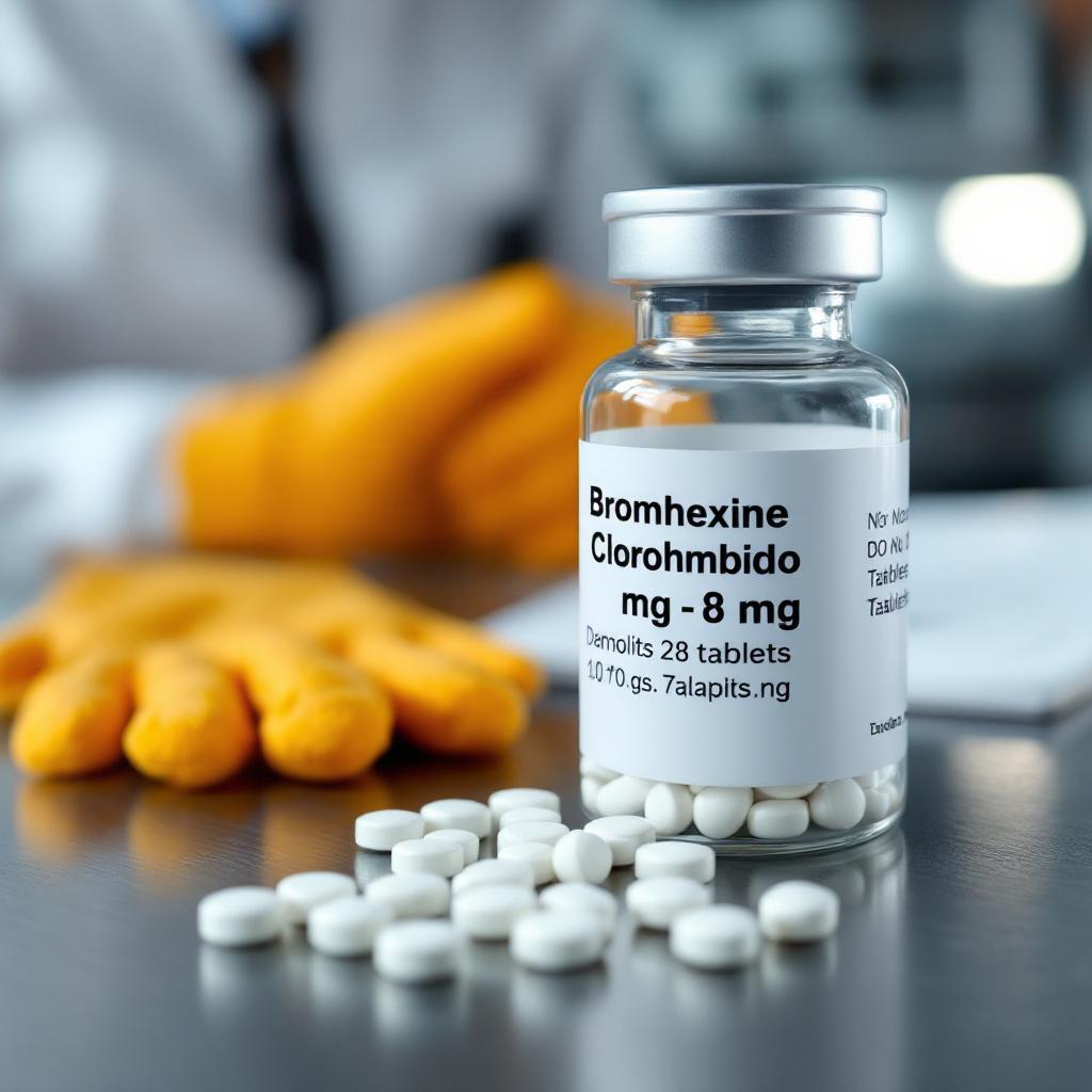 Bromhexina Clorhidrato 8mg